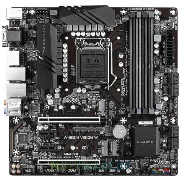Материнская плата Gigabyte W480M Vision W (rev. 1.0)